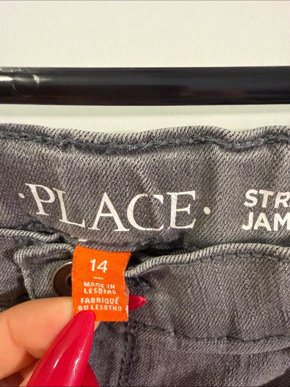 The Children’s Place Boy’s Straight Gray Jeans